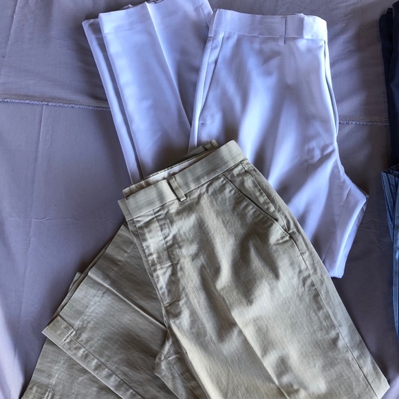 Men’s dress pants with two dress shirts - Picture 1 of 3